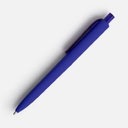 Ручка шариковая Prodir DS8 PRR-T Soft Touch, синяя для нанесения логотипа