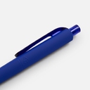 Ручка шариковая Prodir DS8 PRR-T Soft Touch, синяя для нанесения логотипа
