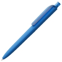 Ручка шариковая Prodir DS8 PRR-T Soft Touch, голубая для нанесения логотипа