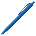 Ручка шариковая Prodir DS8 PRR-T Soft Touch, голубая для нанесения логотипа