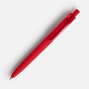 Ручка шариковая Prodir DS8 PRR-T Soft Touch, красная для нанесения логотипа