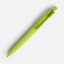 Ручка шариковая Prodir DS8 PRR-T Soft Touch, зеленая для нанесения логотипа