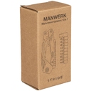 Мультитул Manwerk, черный для нанесения логотипа