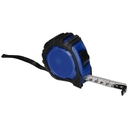 Рулетка Mittari с магнитным наконечником, 5 м, синяя для нанесения логотипа