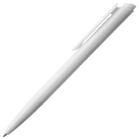 Ручка шариковая Senator Dart Polished, белая для нанесения логотипа