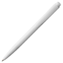 Ручка шариковая Senator Dart Polished, белая для нанесения логотипа