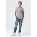 Футболка детская Regent Fit Kids, серый меланж, на рост 96-104 см (4 года) для нанесения логотипа