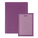 Обложка для автодокументов Twill, сиреневая для нанесения логотипа
