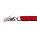 Лента для бейджа Neckband, красная для нанесения логотипа
