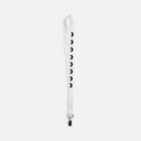 Лента для бейджа Neckband, белая для нанесения логотипа