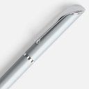 Ручка шариковая Glide, серая для нанесения логотипа