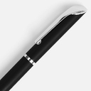 Ручка шариковая Glide, черная для нанесения логотипа