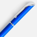 Ручка шариковая Glide, синяя для нанесения логотипа