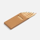 Набор цветных карандашей Pencilvania Mini, крафт для нанесения логотипа