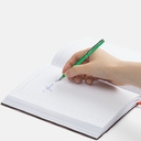 Ручка шариковая Hotel Chrome, ver.2, матовая зеленая для нанесения логотипа