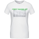 Футболка Street Racing Art, белая, размер S для нанесения логотипа