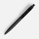 Ручка шариковая Prodir QS01 PRP-P Soft Touch, черная для нанесения логотипа