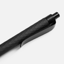 Ручка шариковая Prodir QS01 PRP-P Soft Touch, черная для нанесения логотипа