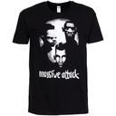 Футболка «Меламед. Massive Attack», черная, размер S для нанесения логотипа