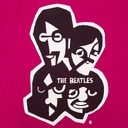 Футболка женская «Меламед. The Beatles», ярко-розовая (фуксия), размер XL для нанесения логотипа