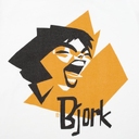Футболка женская «Меламед. Bjork», белая, размер M для нанесения логотипа