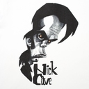 Футболка «Меламед. Nick Cave», белая, размер S для нанесения логотипа