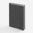 Ежедневник-органайзер Twill, недатированный, черный для нанесения логотипа