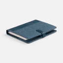 Ежедневник-органайзер Twill, недатированный, синий для нанесения логотипа