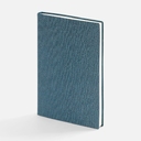 Ежедневник-органайзер Twill, недатированный, синий для нанесения логотипа