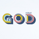 Толстовка с капюшоном «Новый GOD», белая, размер XS для нанесения логотипа