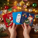 Набор Warmest Wishes: 3 открытки с конвертами для нанесения логотипа