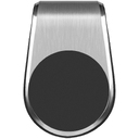 Магнитный держатель для смартфонов Pinch, серебристый для нанесения логотипа