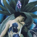 Толстовка Beauty Sleep, синий меланж, размер S для нанесения логотипа