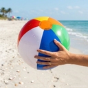 Надувной пляжный мяч Sunny Fun для нанесения логотипа