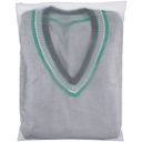 Пакет Zip Lock, M, белый для нанесения логотипа