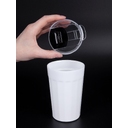 Термостакан iconyMug, белый для нанесения логотипа