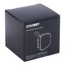 Беспроводная колонка Chubby, черная для нанесения логотипа