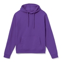 Толстовка с капюшоном Snake II темно-фиолетовая, размер XS для нанесения логотипа