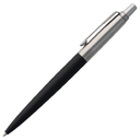Ручка шариковая Parker Jotter Core K63, черный с серебристым для нанесения логотипа