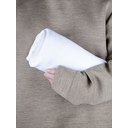 Флисовый плед Warm&Peace, белый для нанесения логотипа