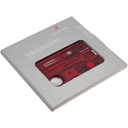 Набор инструментов SwissCard Lite, красный для нанесения логотипа