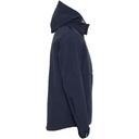 Куртка мужская Hooded Softshell темно-синяя, размер M для нанесения логотипа