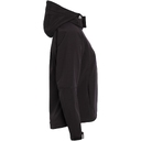 Куртка женская Hooded Softshell черная, размер L для нанесения логотипа
