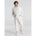 Толстовка с капюшоном унисекс Hoodie, белая, размер S для нанесения логотипа