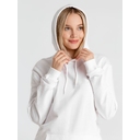Толстовка с капюшоном унисекс Hoodie, белая, размер S для нанесения логотипа