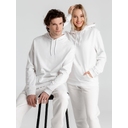 Толстовка с капюшоном унисекс Hoodie, белая, размер S для нанесения логотипа