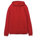 Толстовка с капюшоном унисекс Hoodie, красная, размер S для нанесения логотипа