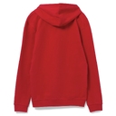 Толстовка с капюшоном унисекс Hoodie, красная, размер S для нанесения логотипа