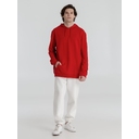Толстовка с капюшоном унисекс Hoodie, красная, размер S для нанесения логотипа