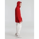 Толстовка с капюшоном унисекс Hoodie, красная, размер S для нанесения логотипа